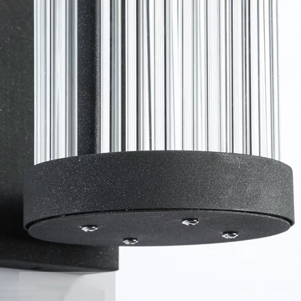 Lampe Murale Extérieure Métal/Verre | IP65 Étanche | LED Ambre | Série Yoru