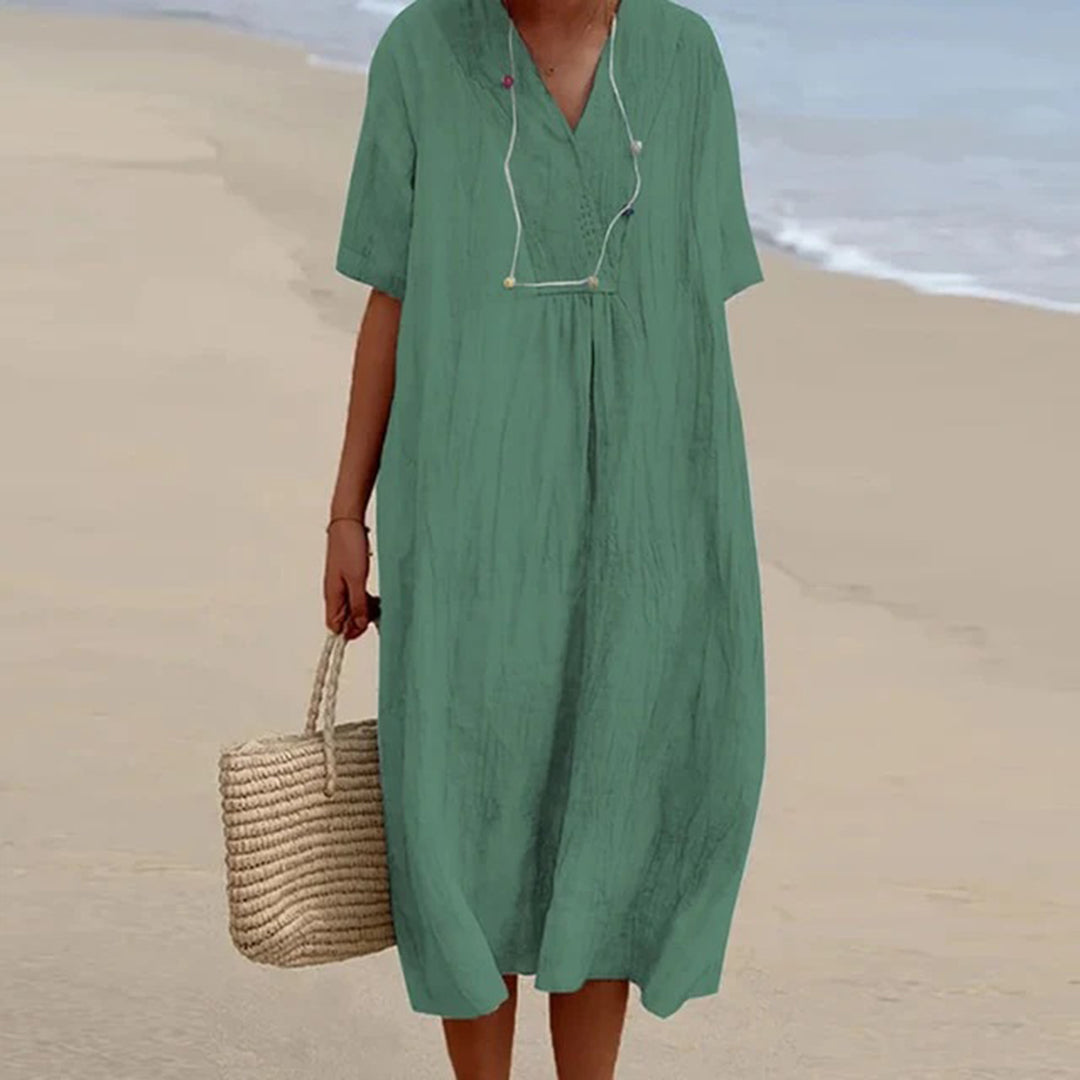 Robe Boho Fluide | Confort Léger Respirant | Série Bohème Chic