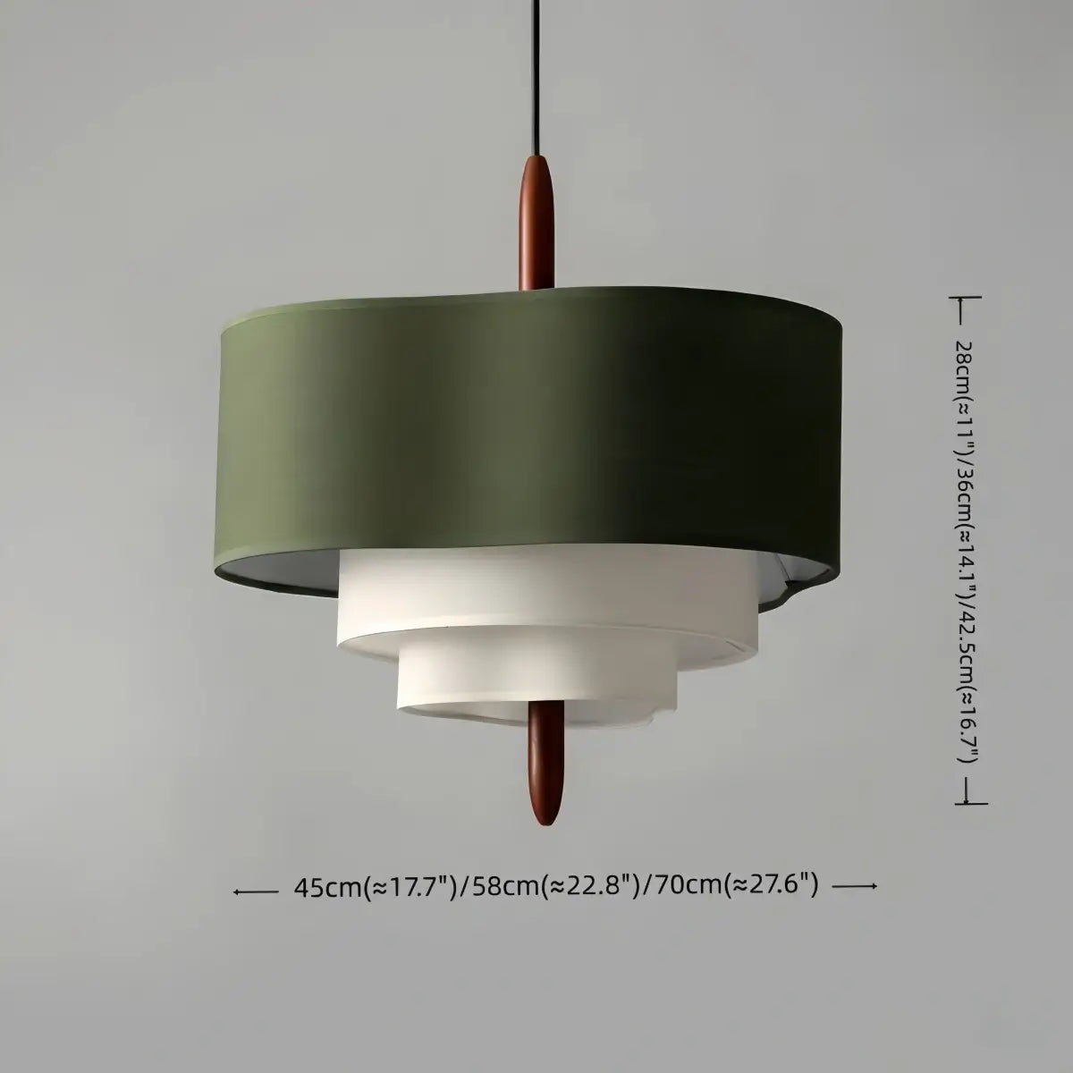 Tissu Lustre Moderne | Abat-jour rond en tissu, Inclinaison 30°