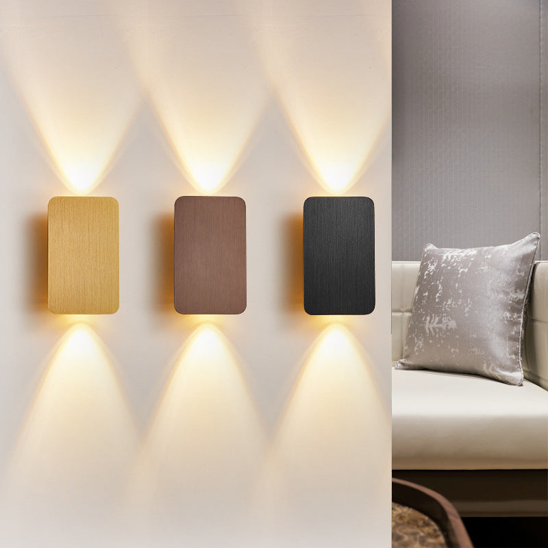 Applique Murale Moderne Métal | Ampoule LED Incluse Forme Carrée