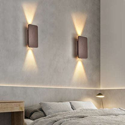 Applique Murale Moderne Métal | Ampoule LED Incluse Forme Carrée