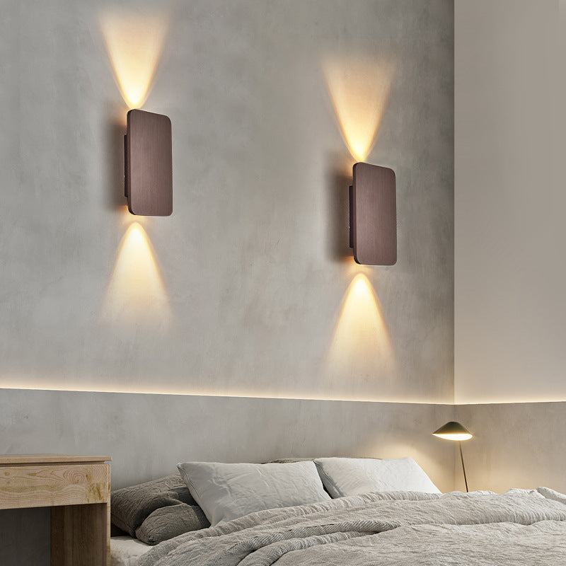 Applique Murale Moderne Métal | Ampoule LED Incluse Forme Carrée