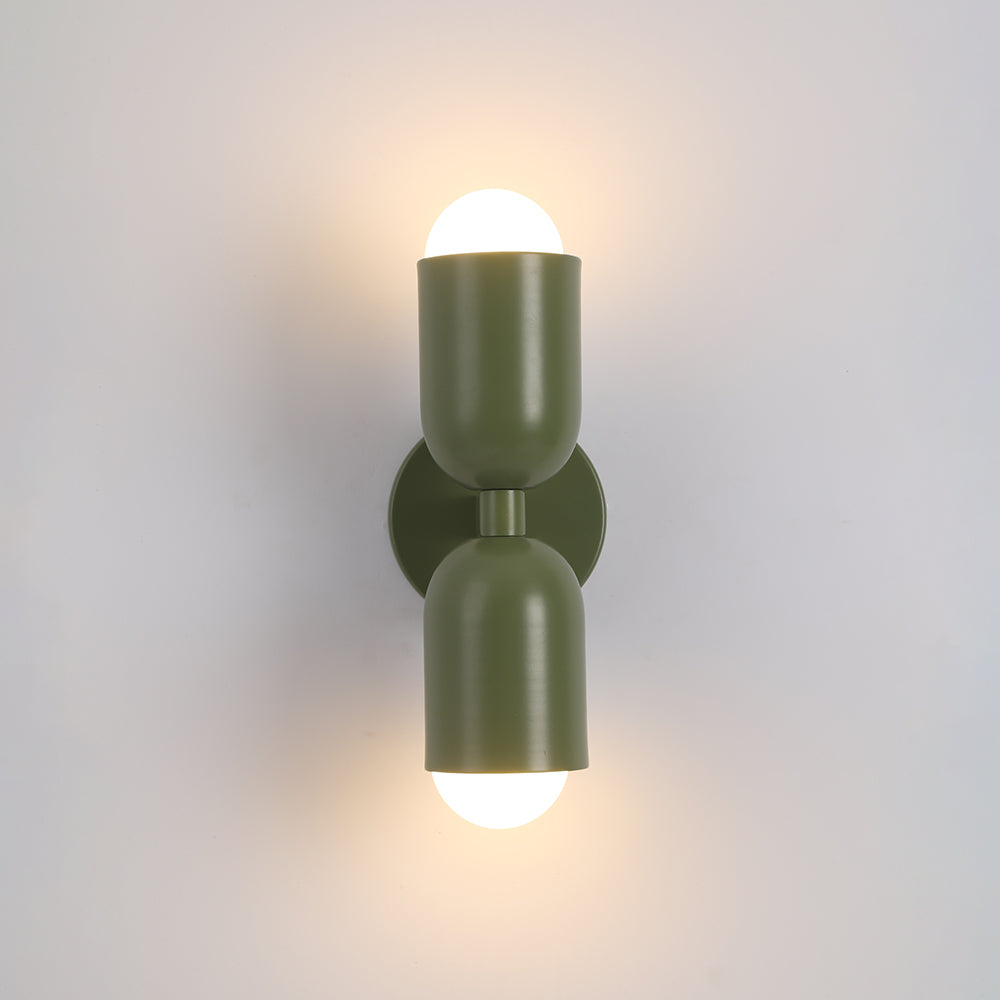 Applique Murale Cylindre Scandinave Métal | Ampoule LED Incluse | Série Kira