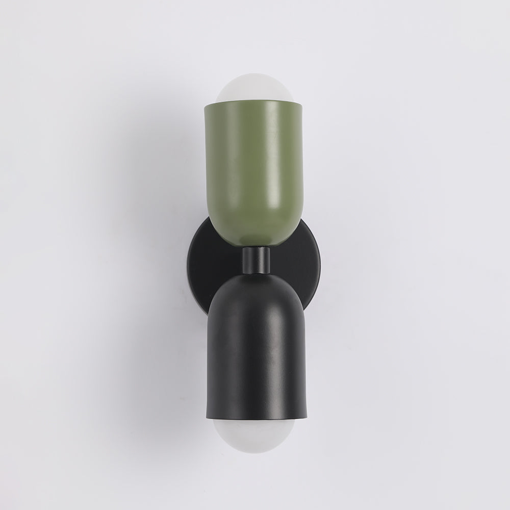Applique Murale Cylindre Scandinave Métal | Ampoule LED Incluse | Série Kira