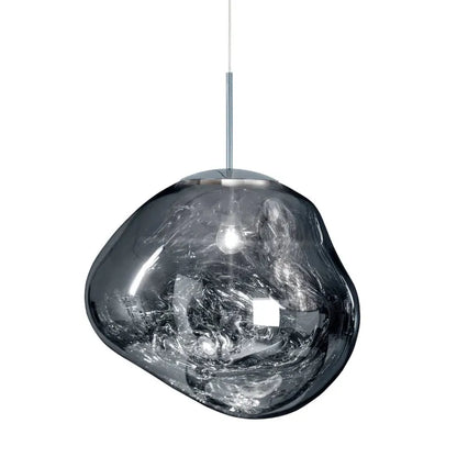 Suspension Moderne Métal +Acrylique| Lumière chaude Abat-jour clair | Série Aria