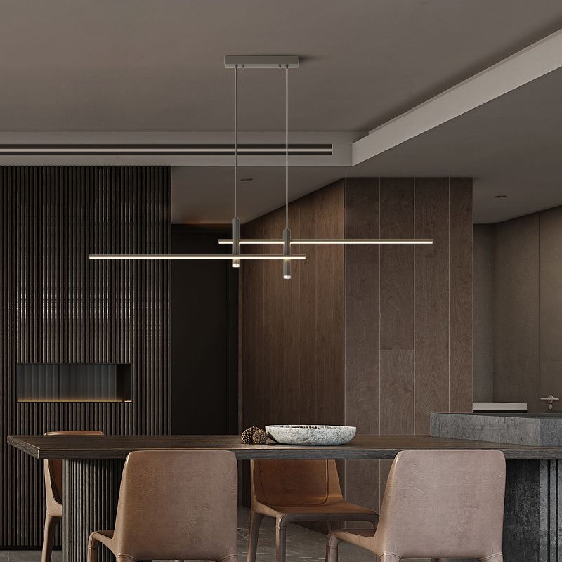 Suspension Métal | Éclairage ciblé, Ampoule LED Incluse | Série Charlotte