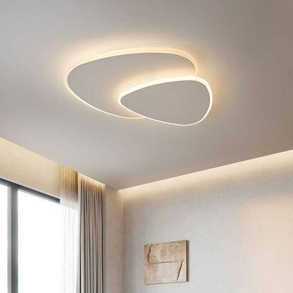 Plafonnier Triangle Moderne Métal | Dimmable 3 Températures LED | Série Aurora