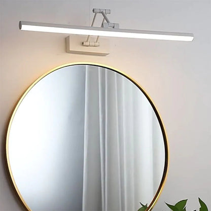 Applique Murale Linéaire Métal Noir et Blanc | Réglable en angle LED
