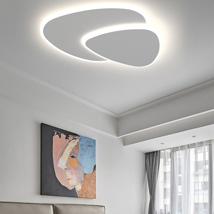 Plafonnier Triangle Moderne Métal | Dimmable 3 Températures LED | Série Aurora