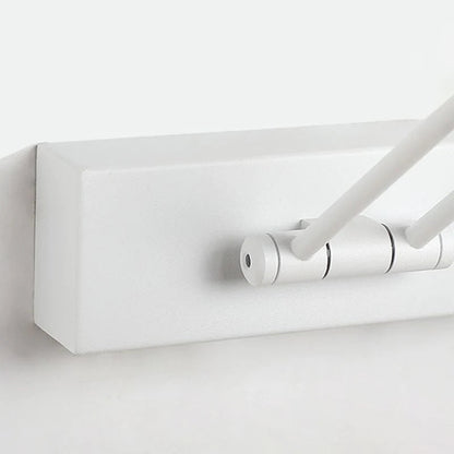 Applique Murale Linéaire Métal Noir et Blanc | Réglable en angle LED