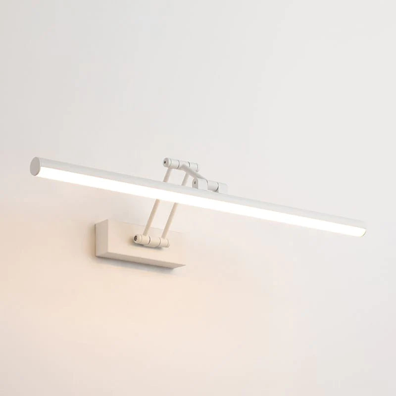 Applique Murale Linéaire Métal Noir et Blanc | Réglable en angle LED