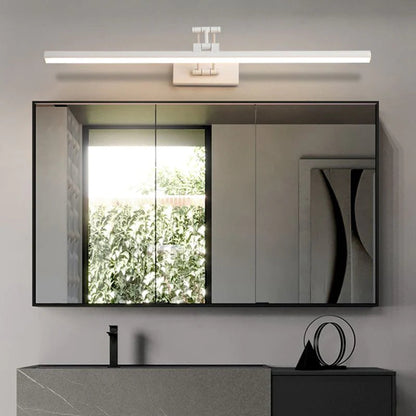 Applique Murale Linéaire Métal Noir et Blanc | Réglable en angle LED