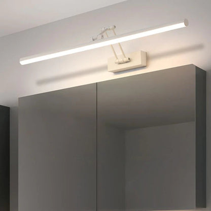 Applique Murale Linéaire Métal Noir et Blanc | Réglable en angle LED