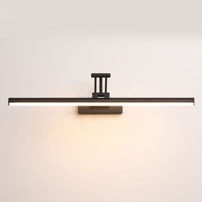 Applique Murale Linéaire Métal Noir et Blanc | Réglable en angle LED