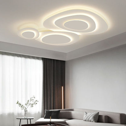 Plafonnier Nuage Métal Moderne | Lumière Réglable & LED Incluse | Série Éclat