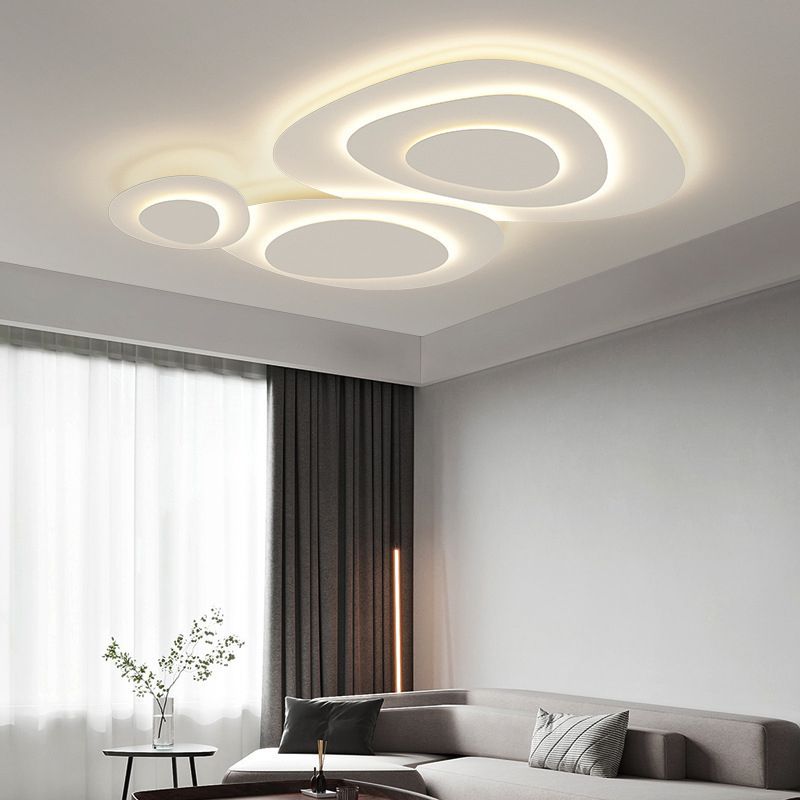 Plafonnier Nuage Métal Moderne | Lumière Réglable & LED Incluse | Série Éclat