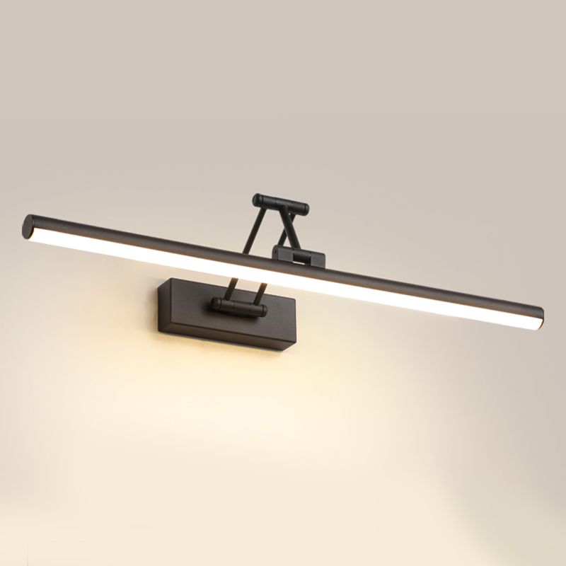 Applique Murale Linéaire Métal Noir et Blanc | Réglable en angle LED
