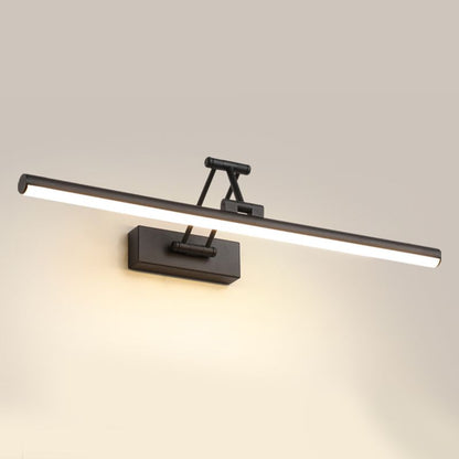 Applique Murale Linéaire Métal Noir et Blanc | Réglable en angle LED