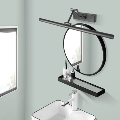 Applique Murale Linéaire Métal Noir et Blanc | Réglable en angle LED