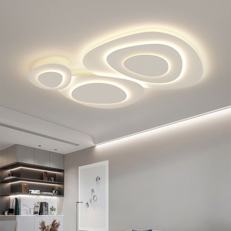 Plafonnier Nuage Métal Moderne | Lumière Réglable & LED Incluse | Série Éclat