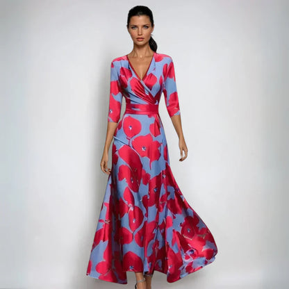 Robe Florale Délicate Coton | Coupe A-Line Confort Quotidien | Série Étoile