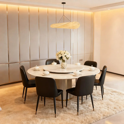 Lampe Suspension Art Déco Métal Blanc | LED SMD Intégrée | Chaîne Réglable