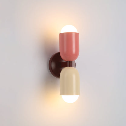 Applique Murale Cylindre Scandinave Métal | Ampoule LED Incluse | Série Kira
