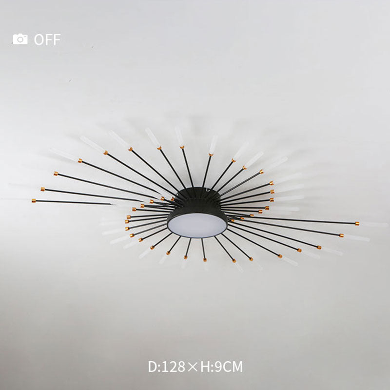 Plafonnier Feu d'Artifice Métal Moderne | LED Économe en Énergie | Éclat