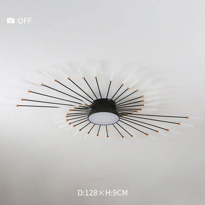 Plafonnier Feu d'Artifice Métal Moderne | LED Économe en Énergie | Éclat