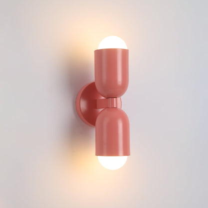 Applique Murale Cylindre Scandinave Métal | Ampoule LED Incluse | Série Kira