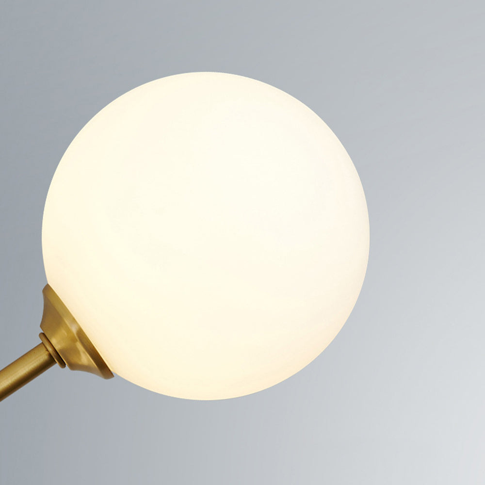 Suspension Luminaire Cuivre/Verre | Câble Réglable LED Incluse | Série Moderne