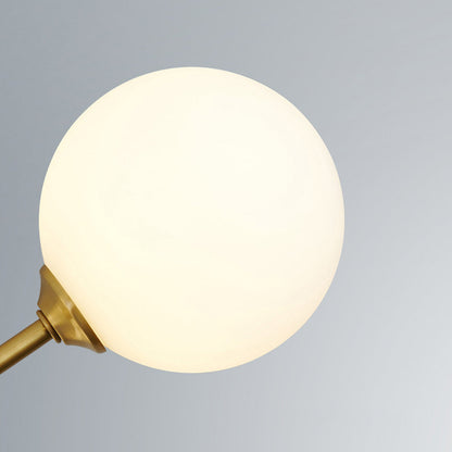 Suspension Luminaire Cuivre/Verre | Câble Réglable LED Incluse | Série Moderne