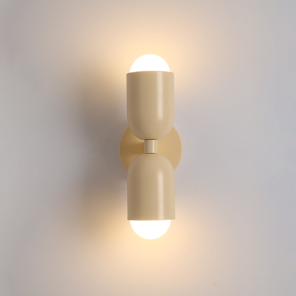 Applique Murale Cylindre Scandinave Métal | Ampoule LED Incluse | Série Kira