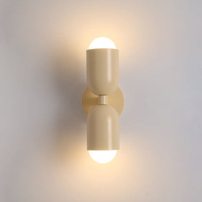 Applique Murale Cylindre Scandinave Métal | Ampoule LED Incluse | Série Kira