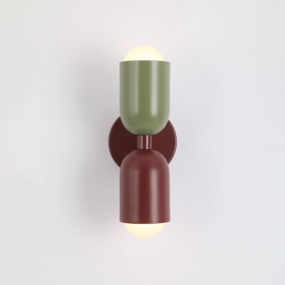 Applique Murale Cylindre Scandinave Métal | Ampoule LED Incluse | Série Kira