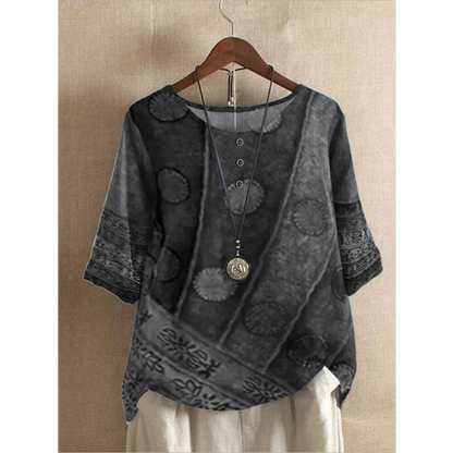 Haut Bohémien Patchwork | Respirant Léger | Série Kora Boho