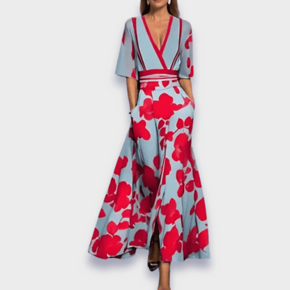 Robe Florale Délicate Coton | Coupe A-Line Confort Quotidien | Série Étoile