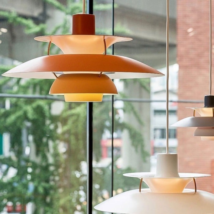 Suspension Macaron Métal | Lumière chaude, Installation facile | Aria