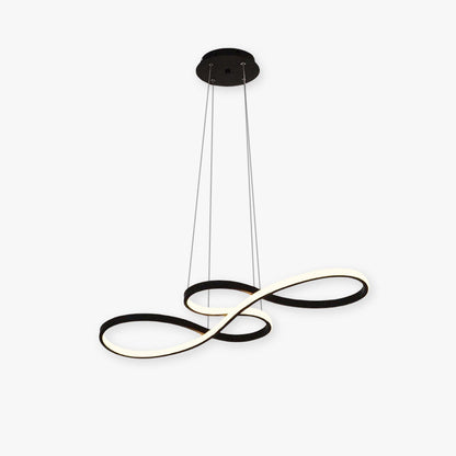Suspension Linéaire Nordique Métal Noir-Blanc-Or | Réglable Câble Réglable