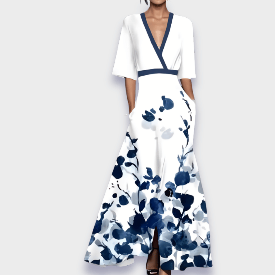 Robe Florale Délicate Coton | Coupe A-Line Confort Quotidien | Série Étoile