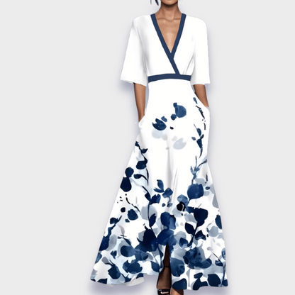 Robe Florale Délicate Coton | Coupe A-Line Confort Quotidien | Série Étoile
