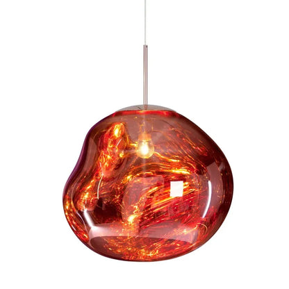Suspension Moderne Métal +Acrylique| Lumière chaude Abat-jour clair | Série Aria
