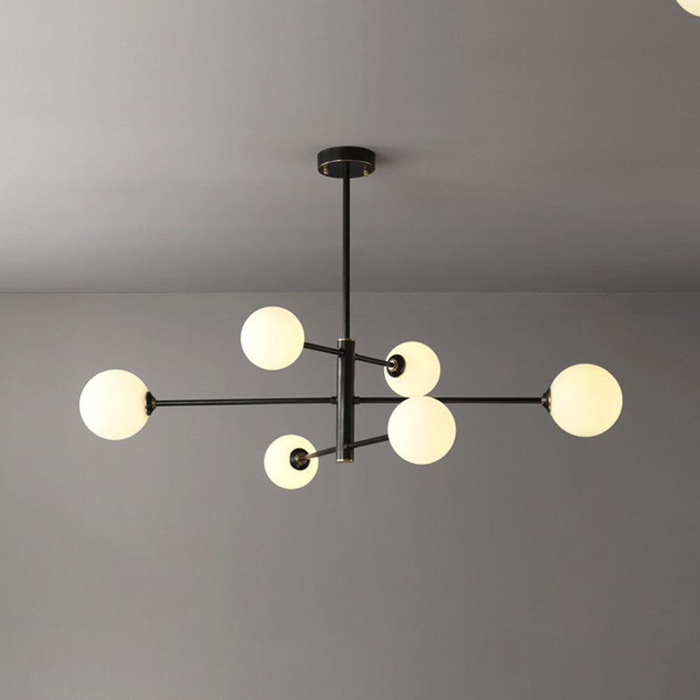 Suspension Luminaire Cuivre/Verre | Câble Réglable LED Incluse | Série Moderne