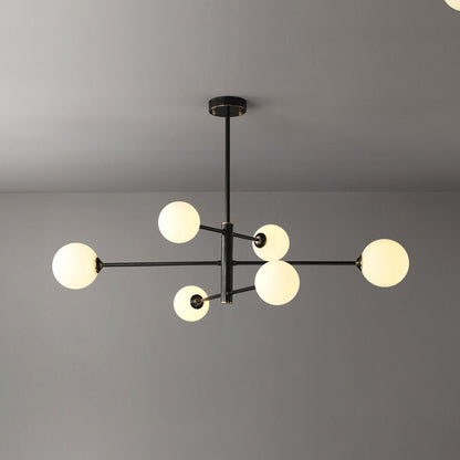 Suspension Luminaire Cuivre/Verre | Câble Réglable LED Incluse | Série Moderne