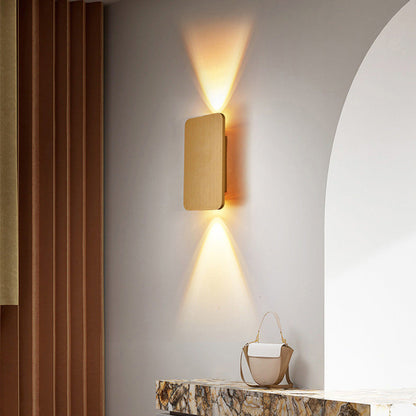 Applique Murale Moderne Métal | Ampoule LED Incluse Forme Carrée