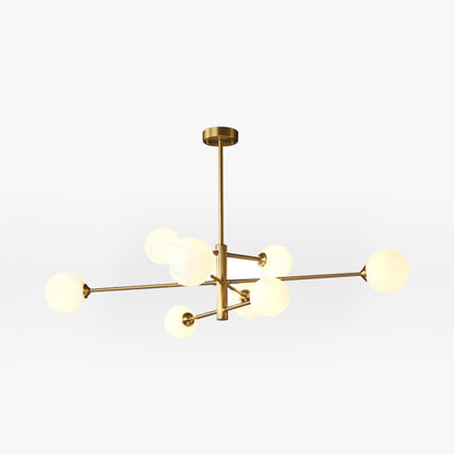 Suspension Luminaire Cuivre/Verre | Câble Réglable LED Incluse | Série Moderne