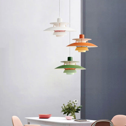 Suspension Macaron Métal | Lumière chaude, Installation facile | Aria