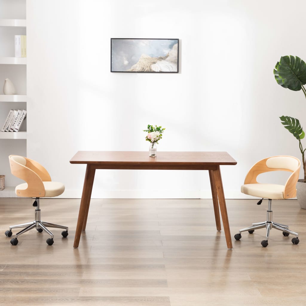 Chaise de Bureau Ergonomique en Similicuir Noir avec Dossier Courbé | Confort Optimal pour Travail et Détente 10