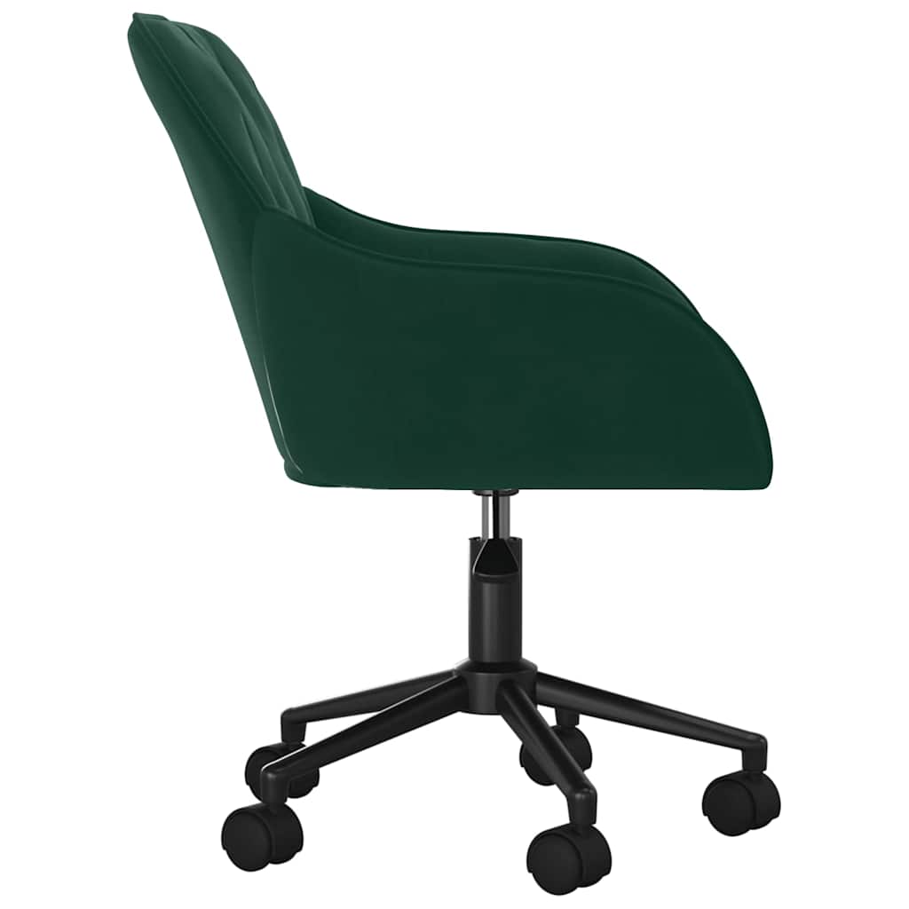 Chaise de Bureau Pivotante en Velours avec Hauteur Réglable | Confort Élégant pour Votre Espace de Travail 4