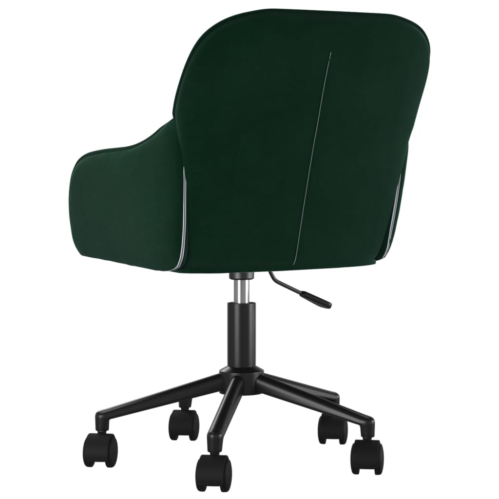 Chaise de Bureau Pivotante en Velours avec Hauteur Réglable | Confort Élégant pour Votre Espace de Travail 5